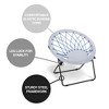 Zenithen Bungee Round Folding Dish Saucer Chair - 4 of 4