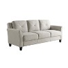 Lifestyle Solutions Harper Sofa Woven Beige - image 3 of 4