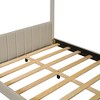 Whisen Full Size Velvet House Bed Wood Bed - 4 of 4