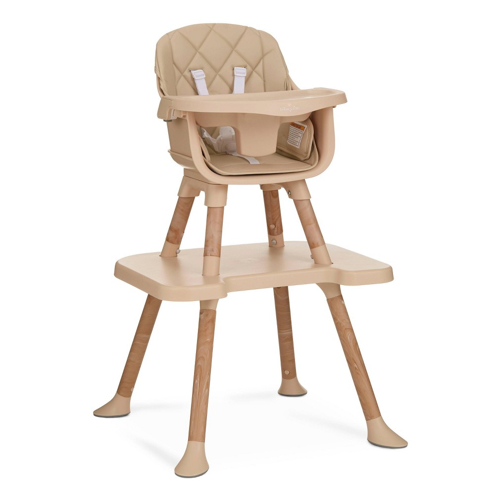 Dream On Me Luna 4 in 1 Standard Convertible Highchair - Beige
