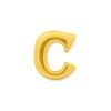 Black Bow Jewelry Letter C Bead Charm in 14k Yellow Gold Plated Sterling Silver - 2 of 4