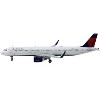 Airbus A321 Commercial Aircraft "Delta Air Lines" (N328DN) White with Red & Blue Tail 1/400 Diecast Model Airplane by GeminiJets - 3 of 3