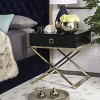 Zarina Side Table - FOX6295 - Safavieh Couture - 2 of 4