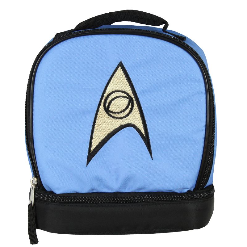 Star Trek The Original Series Spock Dual Compartment Insulated Lunch Box Blue, 5 of 10