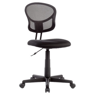 target white desk chair