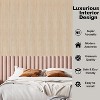 Wood Slat Wall Panel - 2 PCS Slat Wall Paneling, Natural Wood Veneer Sound Dampening Wall Panels - Wood Panels for Wall 12.6" W x 94.5" L - 3 of 4