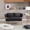 NicBex 51.97 Inch Modern Upholstered Armsofa Tufted Sofa with 2 Pillows for Living Room,Small Space,Office,Apartment - image 2 of 4