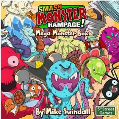 Smash Monster Rampage! - Mega Monster Box Board Game