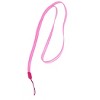 Unique Bargains Hot Pink Soft Neck Strap Lanyard Holder 18" Long for MP3 Cell Phone Keys Work Card - 3 of 4