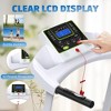 2.5HP Electric Foldable Treadmill with 3-Level Incline,Bluetooth Speaker, Heart Rate Monitor, 12 Preset Programs, 265 lb Capacity - 4 of 4