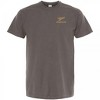 Mens Miller High Life The Champagne of Beers Gart Dyed Grey Front and Back T-Shirt - 2 of 4