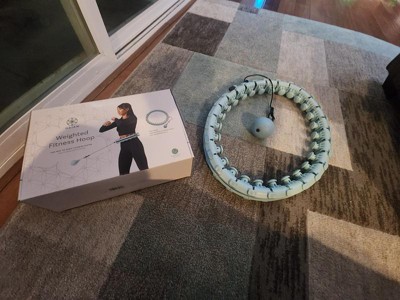 Gaiam Weighted Fitness Hoop Target