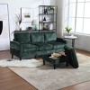 NicBex Chenille L-Shaped Sectional Sofa with Side Pocket,2 Cup Holders and Storage Ottoman for Living Room,Apartment - 2 of 4