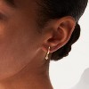 14K Gold Plated S925 Sterling Silver Post Lightweight Drop/for Women | Religious Ornament: Cross, Evil Eye, Clover, Celtic | Dainty Earrings for Women - 2 of 4
