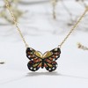 Butterfly Chain Pendant Necklace for Women Cubic Zirconia Ginger Lyne Collection - 2 of 4