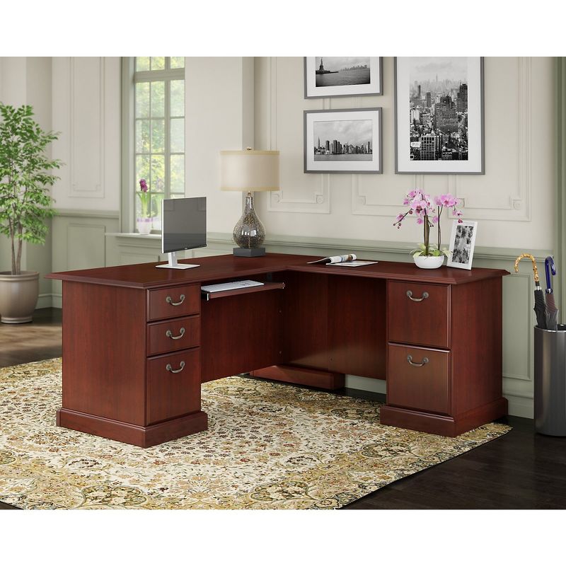 Bennington L-Desk from Kathy Ireland Home - Bush Furniture., 3 of 9