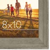 Lodge Frame Made of Composite Wood / Polished Glass Rustic with Horizontal and Vertical Formats for Wall and Tabletop -Americanflat - Americanflat - 4 of 4