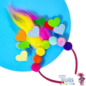 Trolls Fun Headbands For kids - Trolls World Tour Hair Accessories - 1 of 4