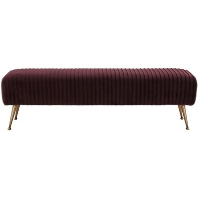 Salome Upholstered Bench - KNT7041 - Safavieh Couture