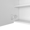 Chery Life Single Door Medicine Cabinet with 3 Internal Shelves & 2 External Shelves - 3 of 4