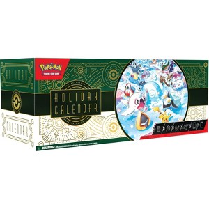 Pokémon TCG: Holiday Calendar (8 Foil Promo Cards 5 Booster Packs & More) - 1 of 4