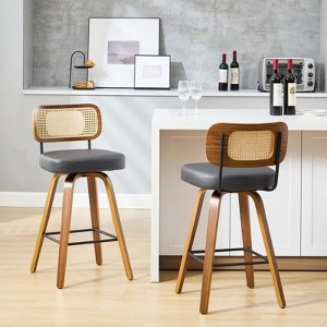 Bekrvio 26'' Swivel Counter Height Bar Stools - 1 of 4