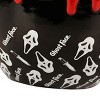Ghostface Mask All-Over Print Black Sculpted Ceramic Ramen Bowl - 3 of 4