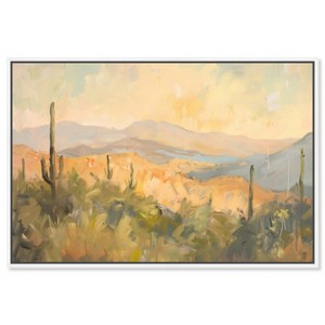 Art Remedy Arizona Fields Classic Landscape Art Framed - 1 of 4