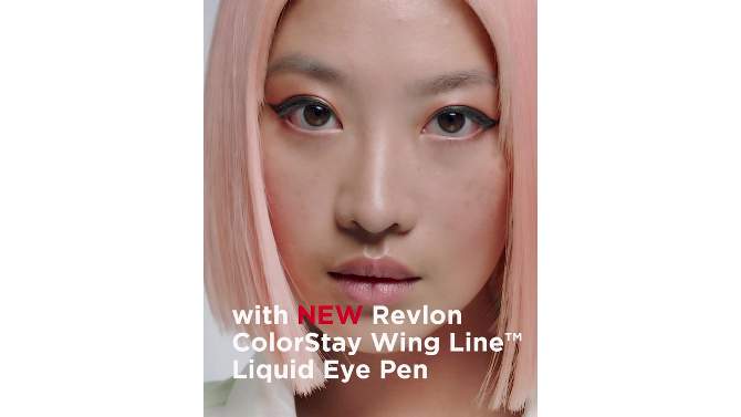 Revlon ColorStay Liquid Eye Pen Classic Tip - Blackest Black - 0.04 fl oz, 2 of 7, play video