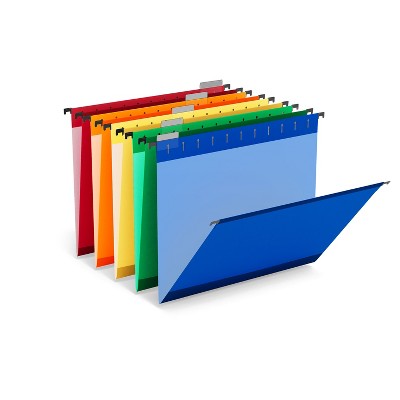 MyOfficeInnovations File Folders 5-Tab Letter Size Assorted Color 24373781