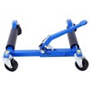 Car Wheel Dolly Jack Set Of 2, Heavy Duty Vehicle Positioning With Ratcheting Foot Pedal, Hydraulic Car Wheel Dolly Jack - 2 of 4