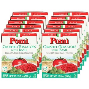 Pomi Crushed Tomatoes With Basil - Case of 12/13.8 oz - 1 of 4