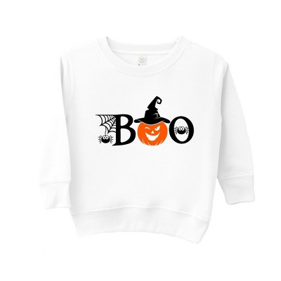 The Juniper Shop Boo Pumpkin Toddler Graphic Sweatshirt