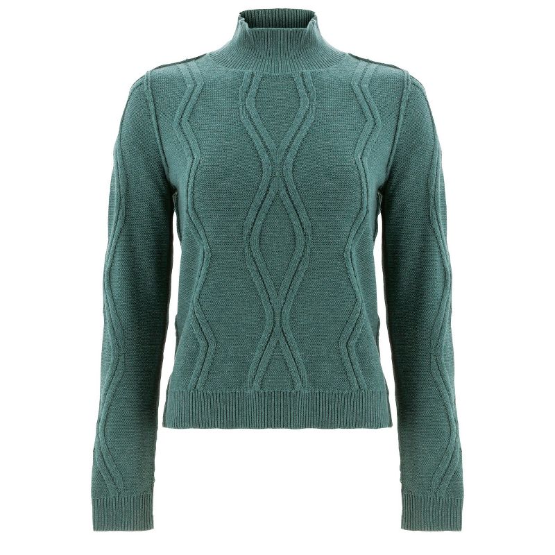 Aventura Clothing Women's Mallory Long Sleeve Mock Turtleneck Pullover Sweater, 5 of 6