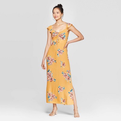 target mustard yellow dress