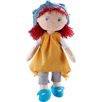 HABA Freya 12" Machine Washable Soft Doll with Red Hair