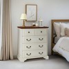 Lycvki 31.49 in. White 5-Drawer Dresser for Bedroom - 3 of 4