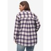 ellos Plus Size Plaid Flannel Shirt - 3 of 4