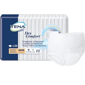 TENA Dry Comfort Protective Incontinence Underwear, Moderate Absorbency, Unisex - 1 of 2