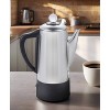 Elite Cuisine 6 Cup Cordless Electric Coffee Percolator Stainless Steel - 2 of 4