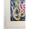 The Pink Picket Fence "Let's Sing" Hand-Signed Floral Art Print, 12x16 Matted Wall Art – Fine Art Reproduction from Oil Painting by Kallen Gavin - 4 of 4
