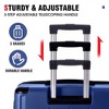 Wooakway Luggage Sets 3 Piece 20"/24"/28", Expandable Hard shell ABS Suitcases with Double Spinner - 3 of 4