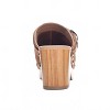 Women's Wo's Cindy Split Suede Clogs - CHINESE LAUNDRY - 3 of 4