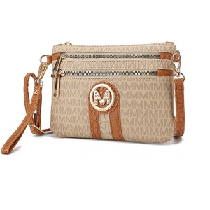 MKF Collection Tarren Signature Crossbody/ Wristlet by Mia K - 1 of 4