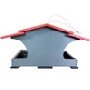 JCS Wildlife Large Poly Hopper Bird Feeder  - Mounting Pole Bundles Available! - 3 of 4