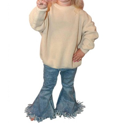 Girl Fringe Jeans - Wellington Design Co.