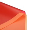 Unique Bargains Decorative DIY Craft Bouquet Gift Packaging Wrap Paper 22.4" x 22.4" 40 Sheets Carmine Orange - 4 of 4