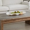 Uttermost Organic Elegance Bowl Natural Agate Mimic Fluid Tones Wavy Edges - 2 of 4