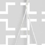 white-square pattern