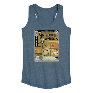 Women's - Disney - The Nightmare Before Christmas Graphic Racerback Tank - 1 of 4